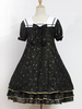 Robe lolita charmante en polyester avec noeud marin col marin Déguisements Halloween