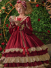 Robe Lolita Classique Manches Longues Robes Lolita Bleu Classique