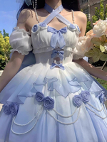 Robe Lolita douce Robe Lolita sans manches