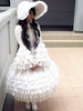 Robe lolita en dentelle blanche Jolie Déguisements Halloween