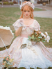 Robe Lolita Jsk classique Rose Rose Sans manches Long Lolita Jumper Jumper Jupes
