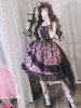 Robe Lolita JSK Rose Plaid Nœuds Volants Jupes Lolita Pull