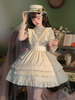Robe Lolita Manches Longues Robe Élastique Réglable