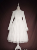 Robe Lolita OP Classique Volants Manches Longues Robes Lolita One Piece Déguisements Halloween