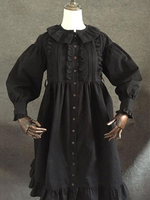 Robe Lolita OP classique Volants Volants Manches ballon Lolita Robes une pièce Déguisements Halloween