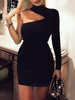 Robe Longue Imprimé Femme en Mousseline avec Bretelles à Col Décolleté en V à Lacets Coupe Cintrée Bas Evasée Robe de Plage