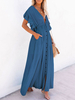 robe longue;robe femme;robe fleurie;robe chic;robe de plage;bon prix robe;robe ete