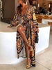 robe longue;robe femme;robe fleurie;robe chic;robe de plage;bon prix robe;robe ete;robe maxi