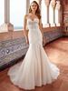 Robe mariée 2021 sirène bustier dos nu en dentelle à traîne robe de mariée