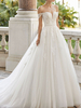 Robe mariée ivoire en dentelle hors de l\