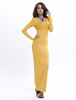 Robe maxi à manches longues pour femmes