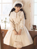 Robe Mignonne Lolita Polyester Manches Longues Robe Lolita