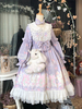 Robe Mignonne Lolita Robe À Manches Longues Bouffantes