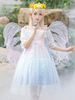 Robe Mignonne Lolita Robe À Volants En Polyester À Manches Courtes