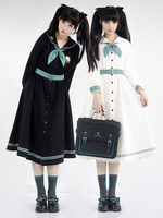 Robe Mignonne Lolita Robe Lolita style marine à manches longues JK