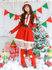 Robe Mignonne Noël Costumes du Père Noël Rouge Déguisements