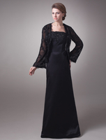 Robe mère de mariés en dentelle bustier avec perles