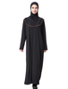 Robe musulmane à manches longues à capuche