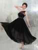 Robe noire de soirée