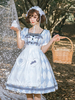 Robe Sweet Lolita Alice Robe à manches courtes en polyester