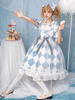 Robe Sweet Lolita Alice Robe à manches courtes en polyester