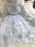 Robe Sweet Lolita Alice Robe sans manches en polyester