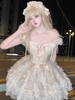 Robe Sweet Lolita Ballet JSK en polyester sans manches Robe Sweet Hime Lolita