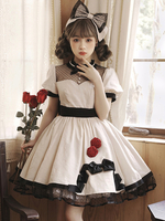 Robe Sweet Lolita en coton à manches courtes Pull Sweet Lolita Dress
