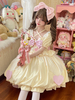 Robe Sweet Lolita en mousseline de soie à manches courtes Robe Sweet Lolita