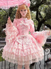 Robe Sweet Lolita en polyester à manches longues et pull Robe Sweet Lolita