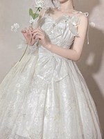 Robe Sweet Lolita en polyester pull sans manches robe Sweet Lolita