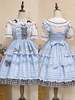 Robe Sweet Lolita en polyester sans manches