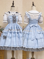 Robe Sweet Lolita en polyester sans manches