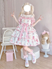 Robe Sweet Lolita en polyester sans manches robe Sweet Jumper Lolita