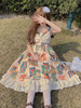 Robe Sweet Lolita JSK Sans Manches Volants Polyester Jupe Pull Sweet Lolita