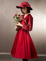 Robe Sweet Lolita JSK Vert Foncé Sans Manches Velours Lolita Pull Jupes