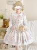 Robe Sweet Lolita Pull sans manches en polyester Robe Sweet Lolita
