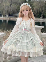 Robe Sweet Lolita Pull sans manches en polyester Robe Sweet Lolita