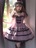 Robe Sweet Lolita Robe à manches courtes en polyester