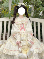 Robe Sweet Lolita Robe à manches longues en polyester