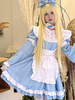 Robe Sweet Lolita Robe à manches longues en polyester