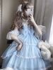Robe Sweet Lolita Robe Lolita Sweet Jumper sans manches en polyester