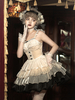 Robe Sweet Lolita Robe pull sans manches en polyester Élastique réglable