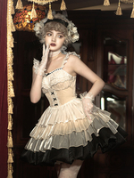 Robe Sweet Lolita Robe pull sans manches en polyester Élastique réglable