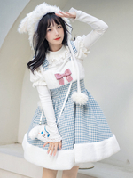 Robe Sweet Lolita Robe sans manches en polyester
