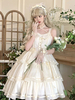 Robe Sweet Lolita Robe sans manches en polyester