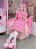 Robe Sweet Lolita Robe sans manches en polyester