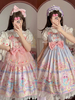 Robe Sweet Lolita Robe sans manches en polyester avec nœuds
