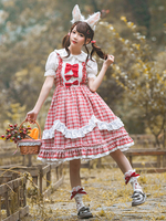 Robe Sweet Lolita Robe Sweet Lolita sans manches en polyester