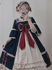 Robe Une Pièce Sweet Lolita Bows Lace Up Une Robe Lolita Déguisements Halloween